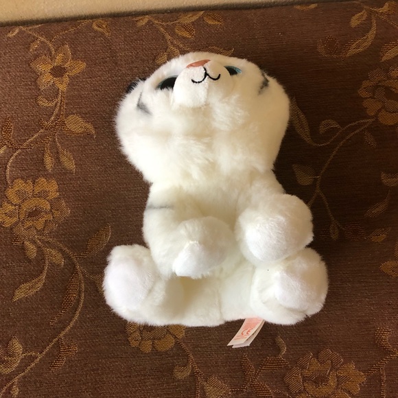 Ty Tundra Snow Leopard Beanie Babies Plush - Picture 6 of 9